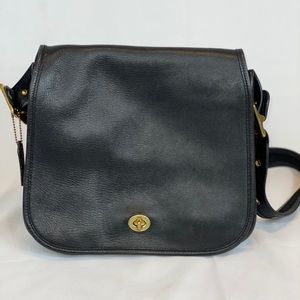 Vintage Coach Stewardess leather bag